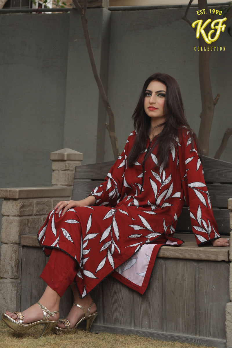 Marina Red Grace 3-Piece suit