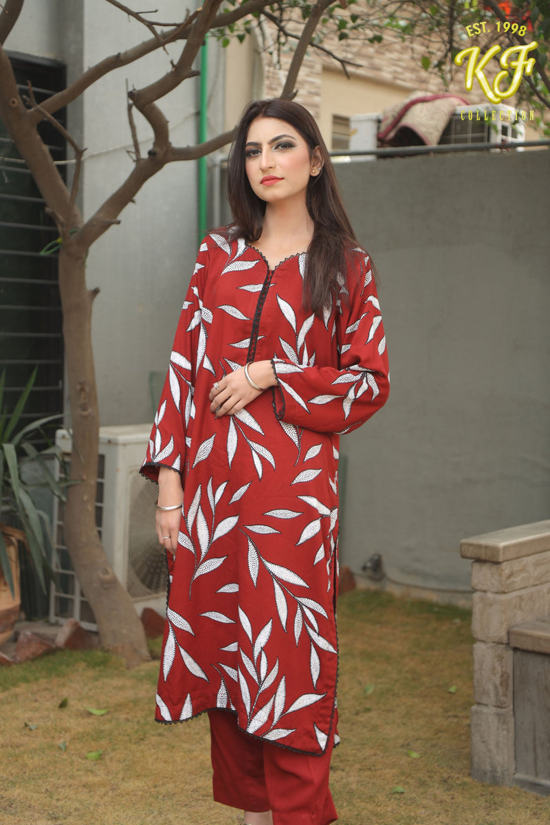 Marina Red Grace 3-Piece suit