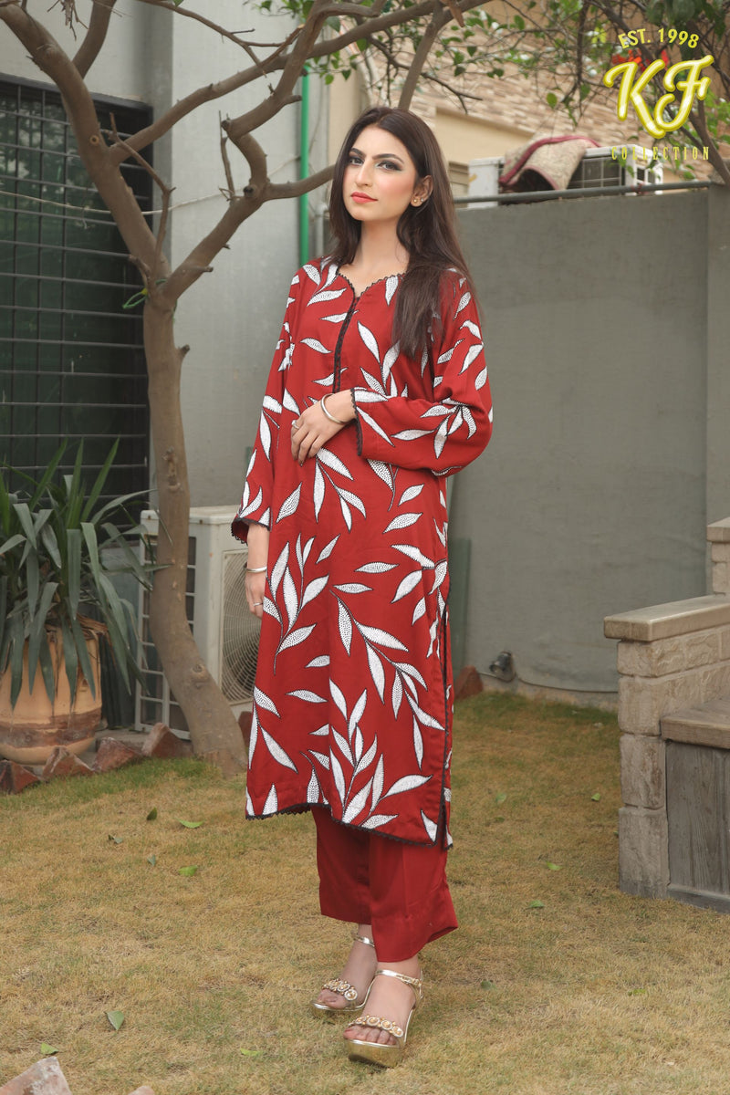 Marina Red Grace 3-Piece suit