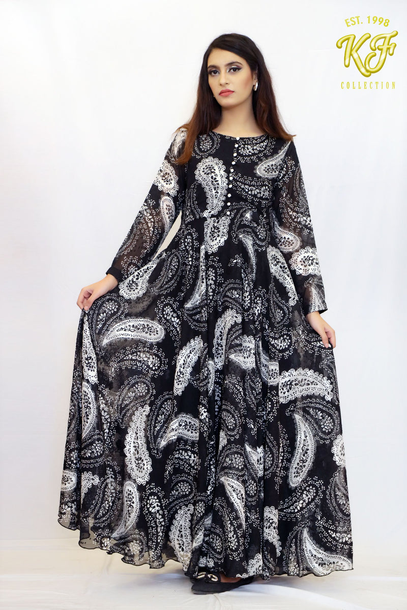 Shafoon Self-Print Amrilla Frock